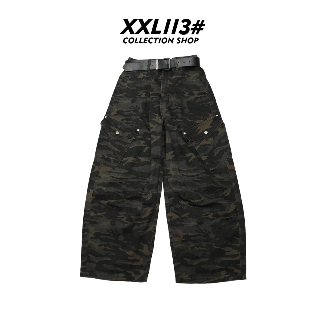 113* CENTRALIZED SHOP适中短裤休闲裤美式直筒裤子X5F10H6709