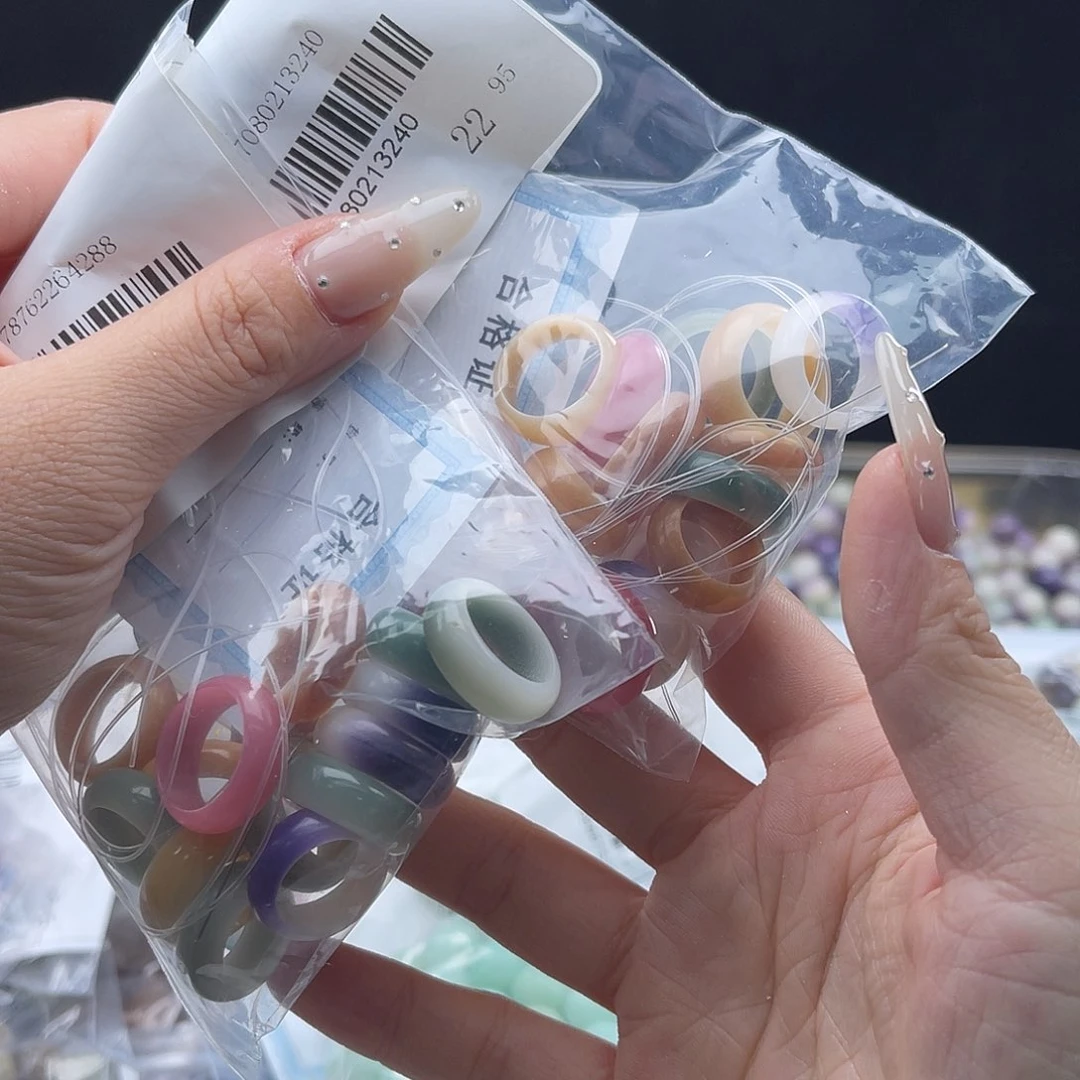 白玉菩提吊坠z微瑕12-13mm/15颗