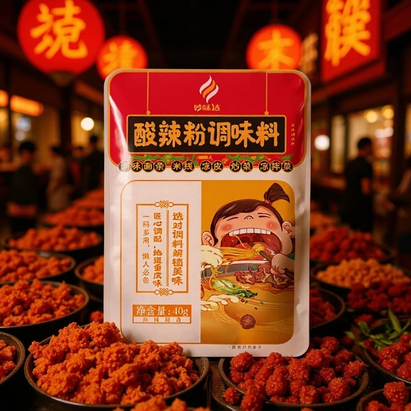 重庆酸辣粉调料砂锅米线米粉麻辣鲜香家用摆摊商用酱料