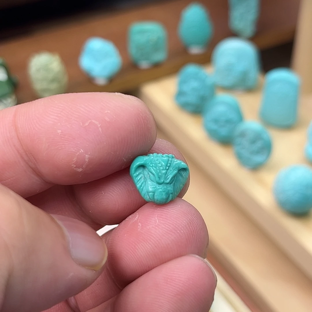 绿松石未镶嵌配饰