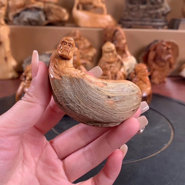 柏木(崖柏)根雕摆件