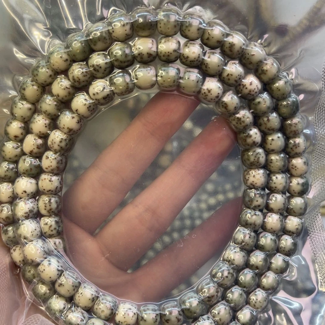 济***饰星月菩提吊坠8正月绿包白