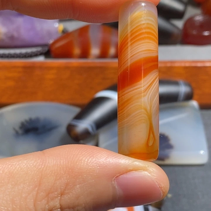 玛瑙/玉髓未镶嵌项链