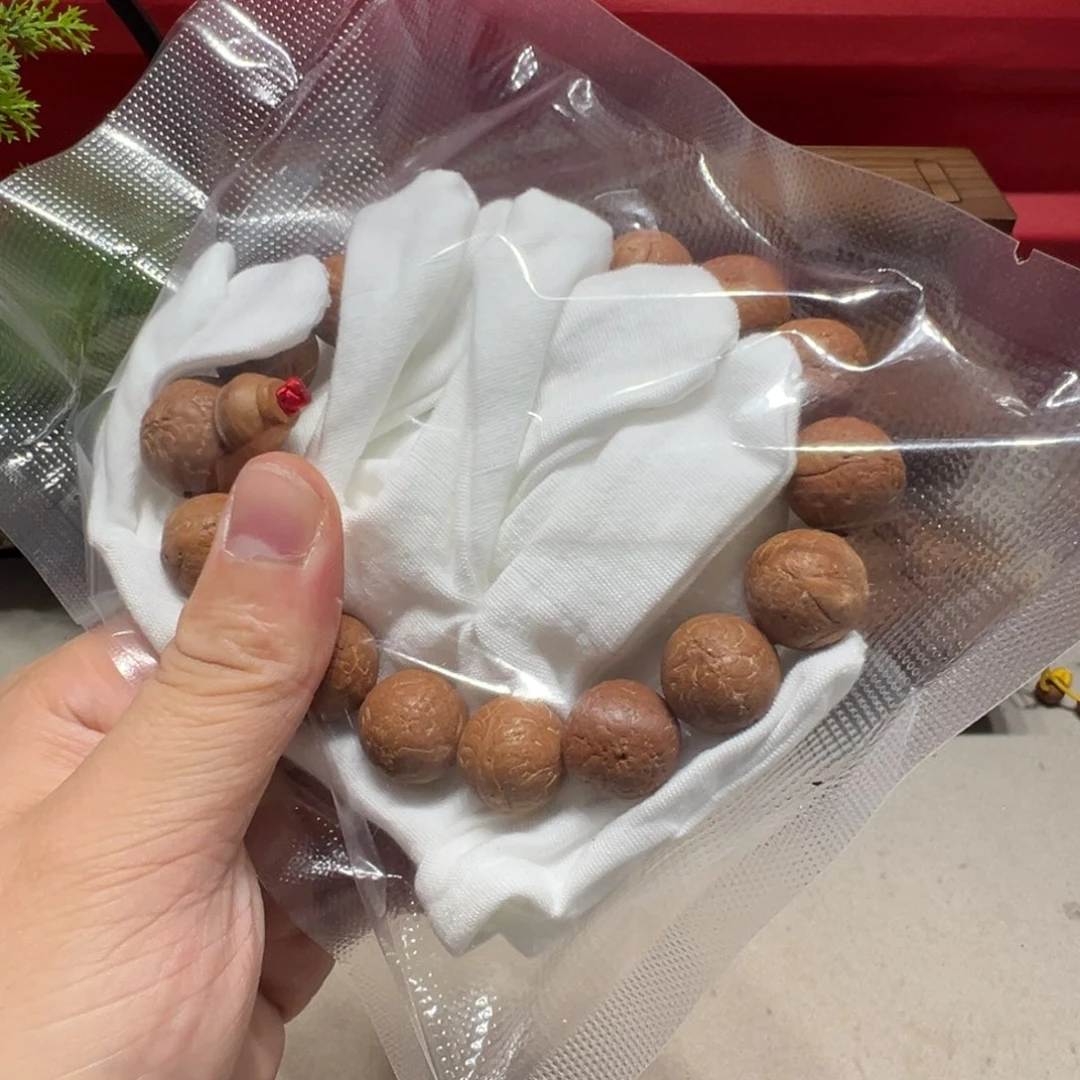 秦***手串凤眼菩提16mm左右老籽