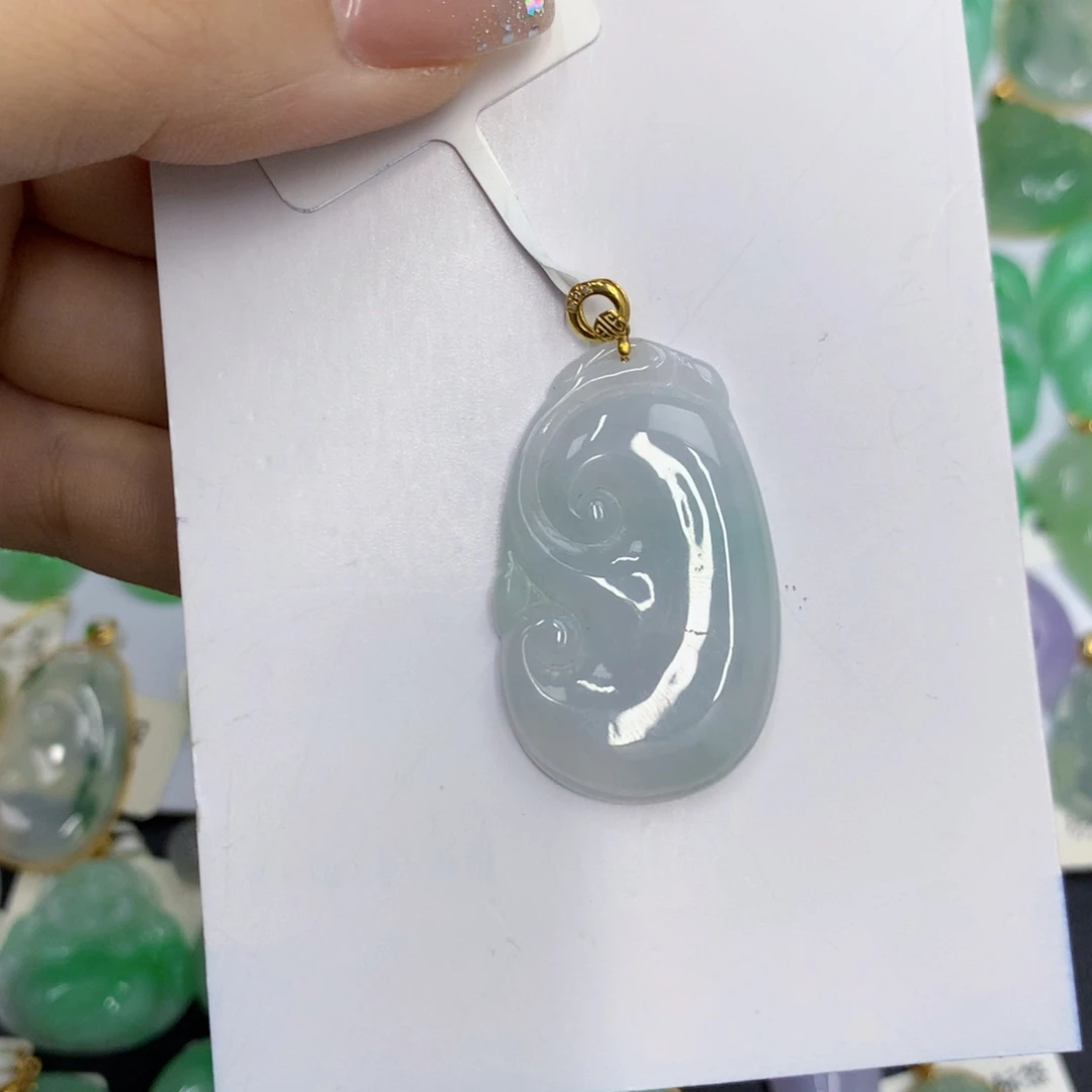 颈饰未镶嵌翡翠翡翠