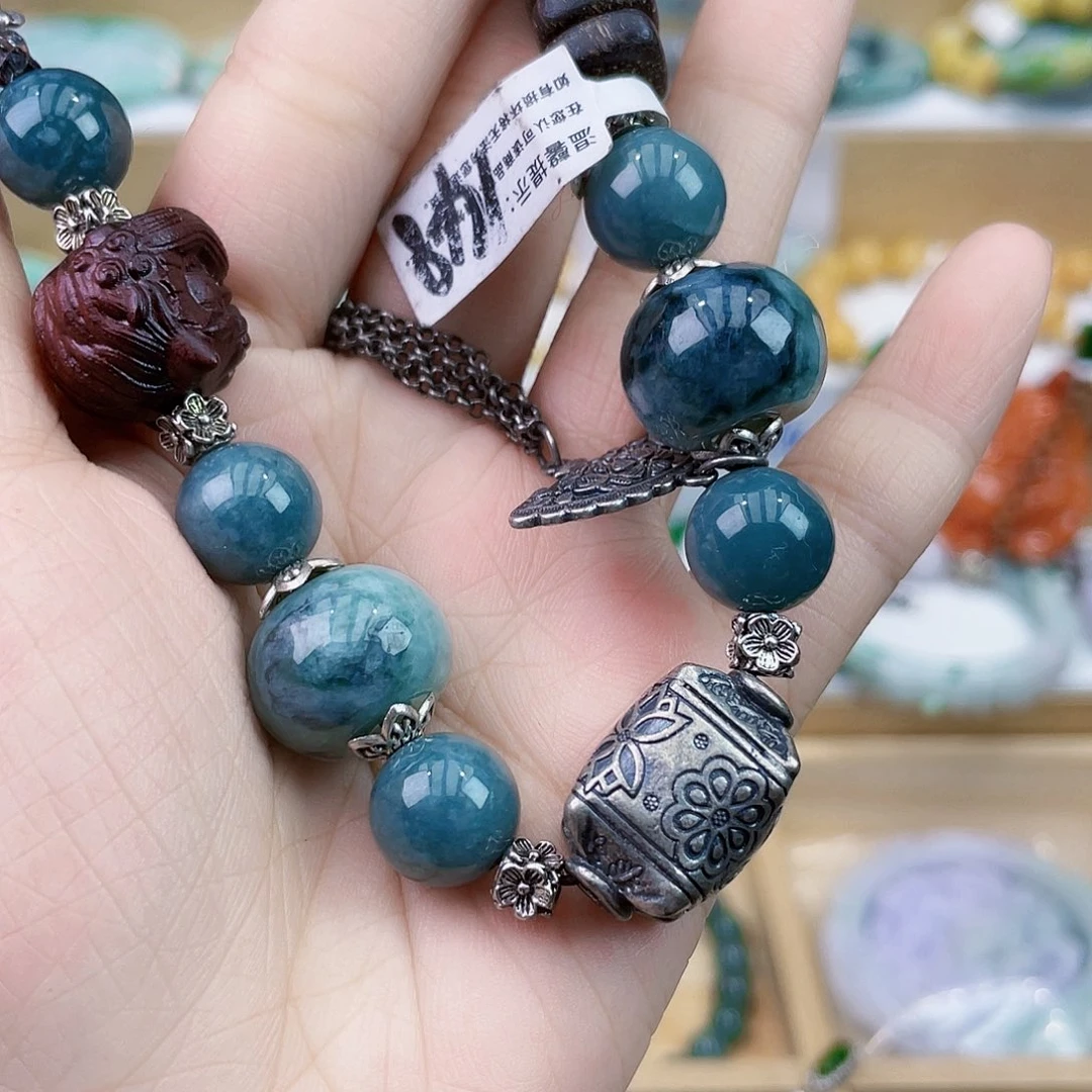 翡翠未镶嵌手链手链