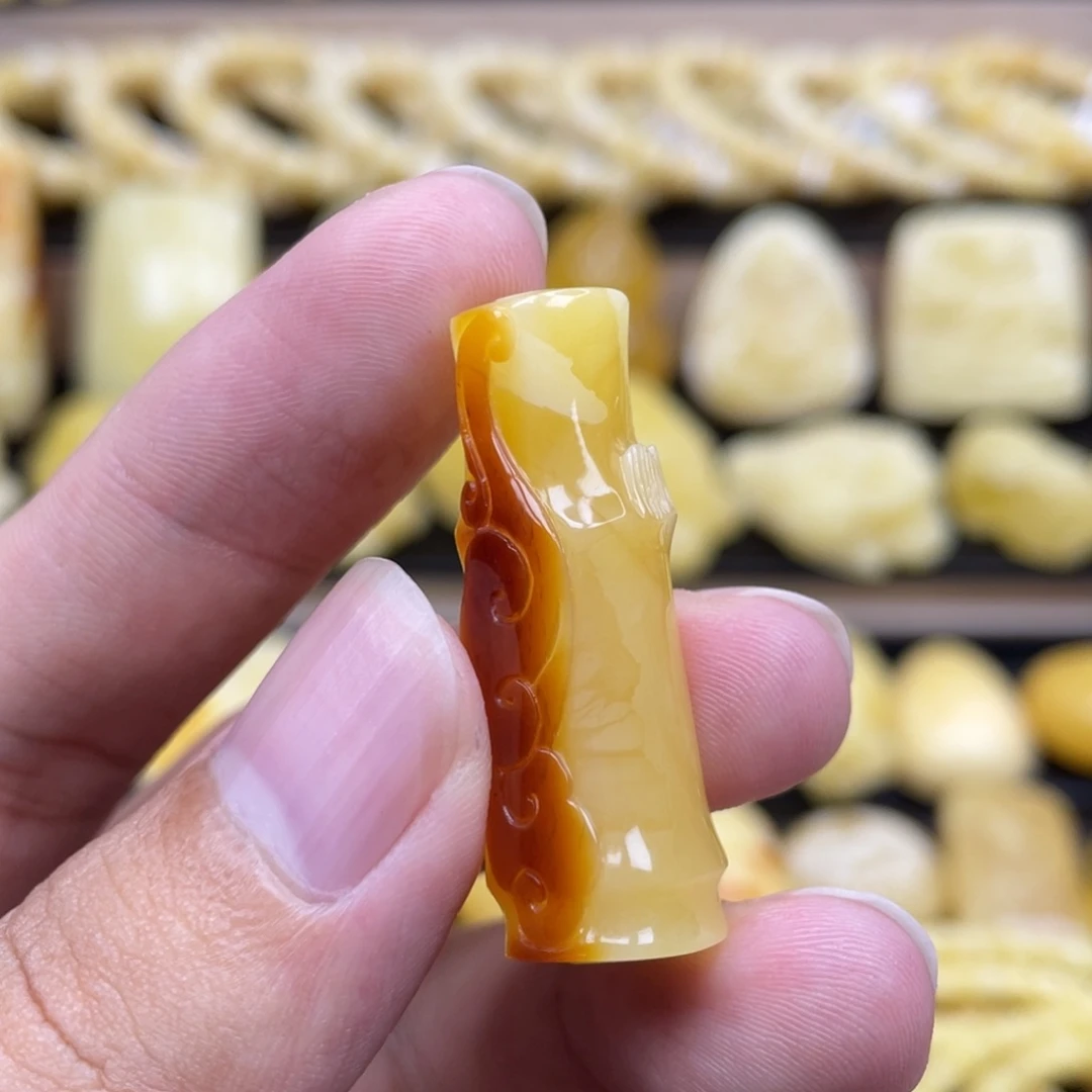 琥珀未镶嵌裸石琥珀蜜蜡