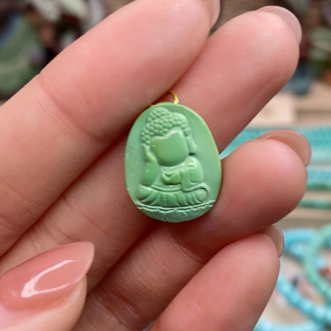 绿松石珠宝奇石未镶嵌