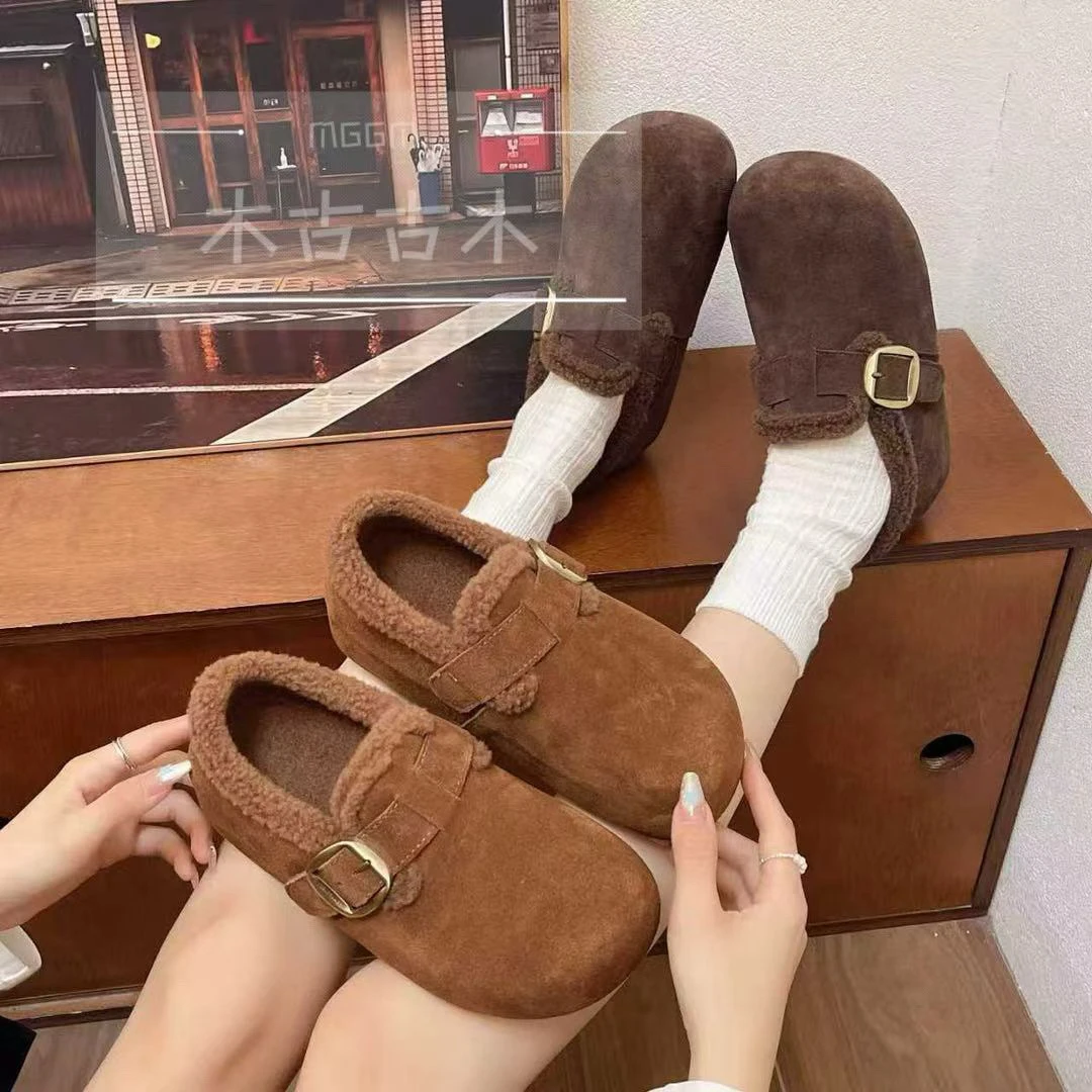 木古古木冬季休闲鞋时尚百搭