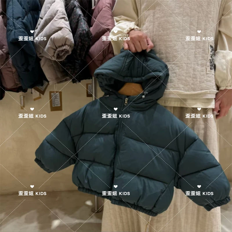 【歪歪妞童装】241802儿童复古森系加厚保暖连羽绒服