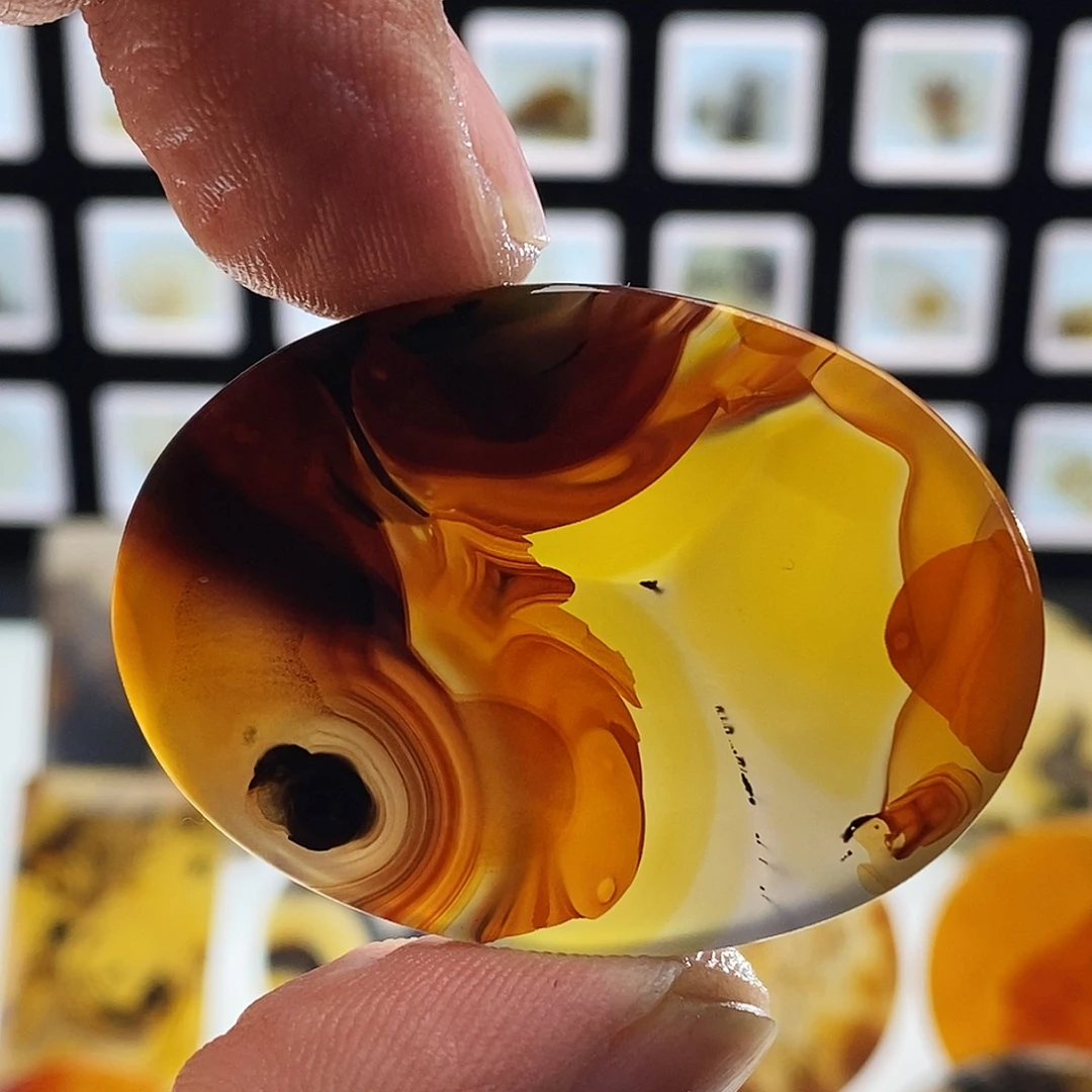 玛瑙/玉髓未镶嵌吊坠(不含链)812