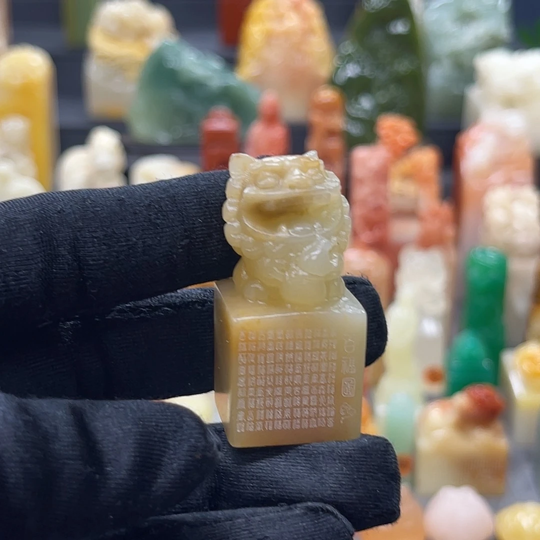 寿山石印石包邮包刻8588