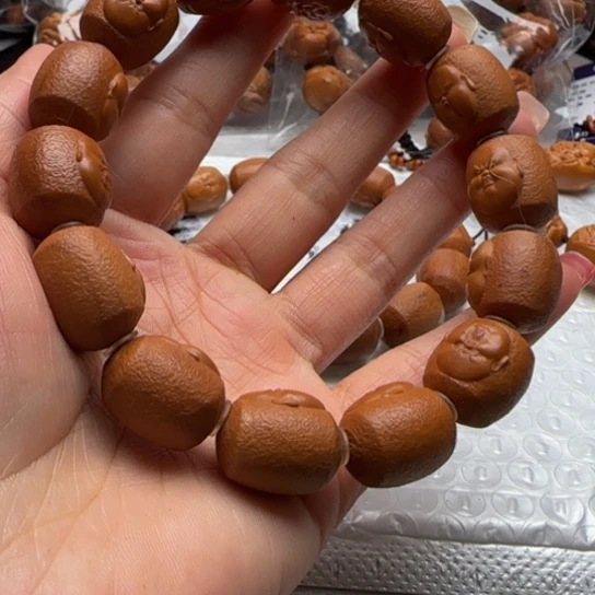 手串橄榄核橄榄雕工艺的