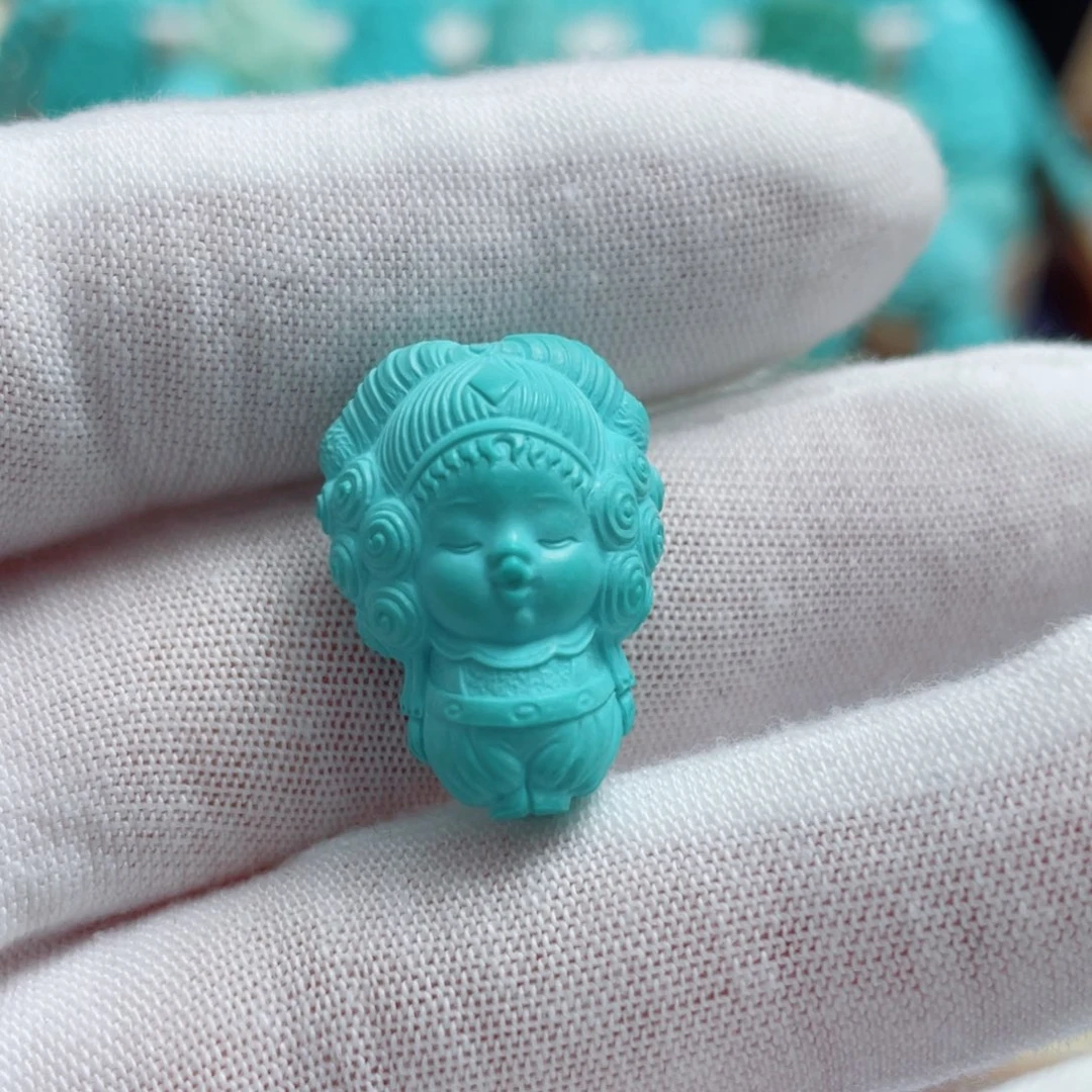 绿松石未镶嵌珠宝奇石