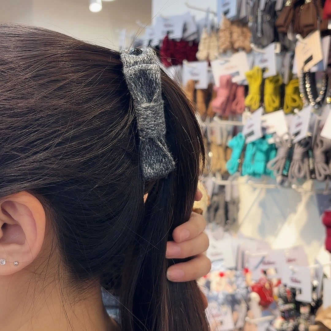 布艺非金属香蕉夹灰色2可恒扎