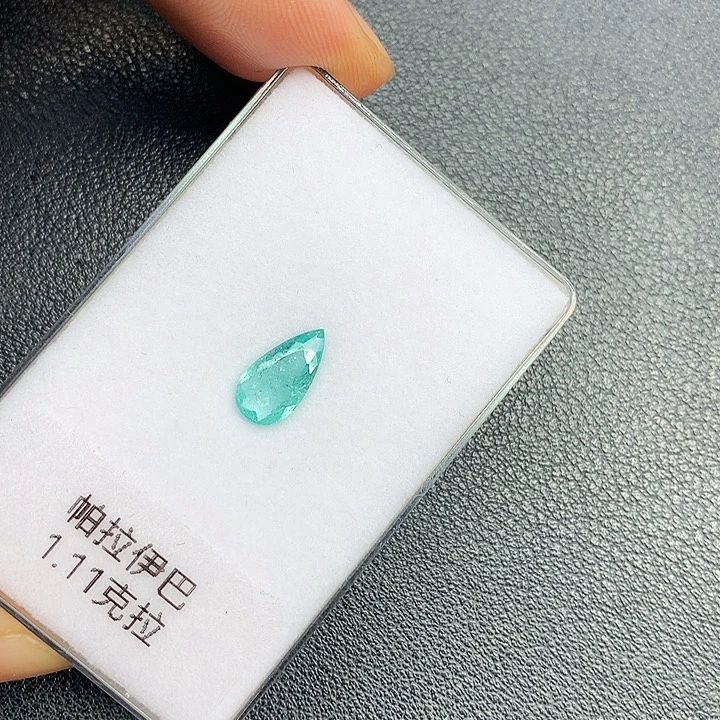 裸石碧玺未镶嵌帕拉伊巴1.11克拉