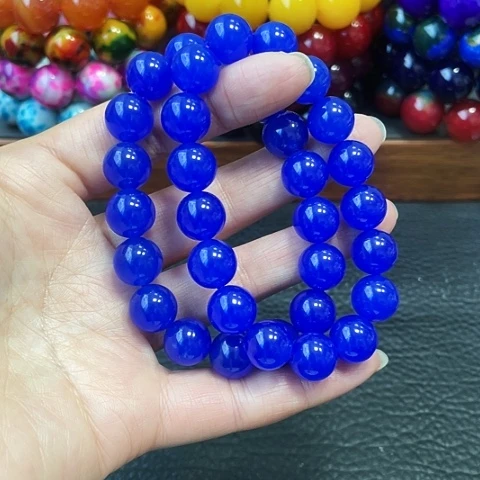 玛瑙未镶嵌手饰无极之蓝12