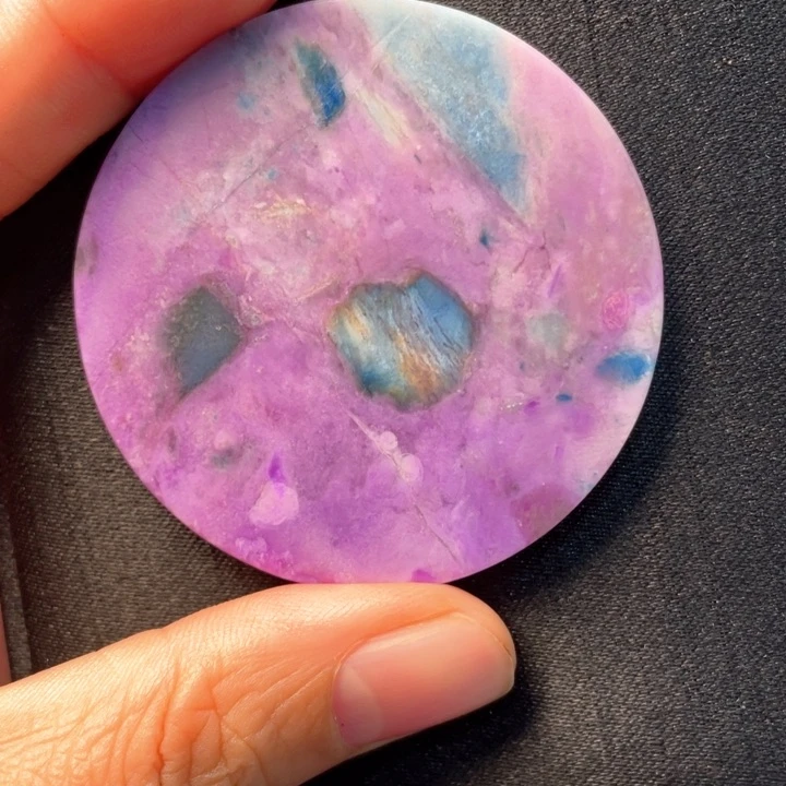 苏纪石（舒俱来）圆牌未镶嵌