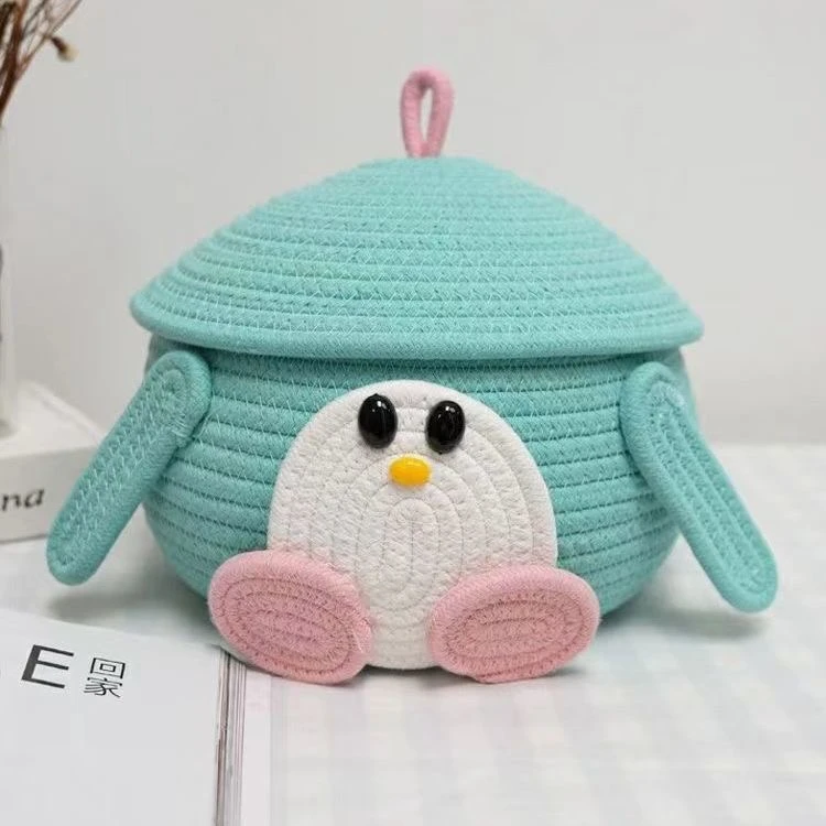 《宠粉福利》 卡通系列小企鹅收纳套组可爱家用水洗手工高颜值