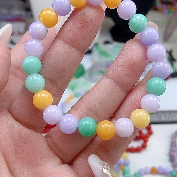 翡翠手链未镶嵌手链