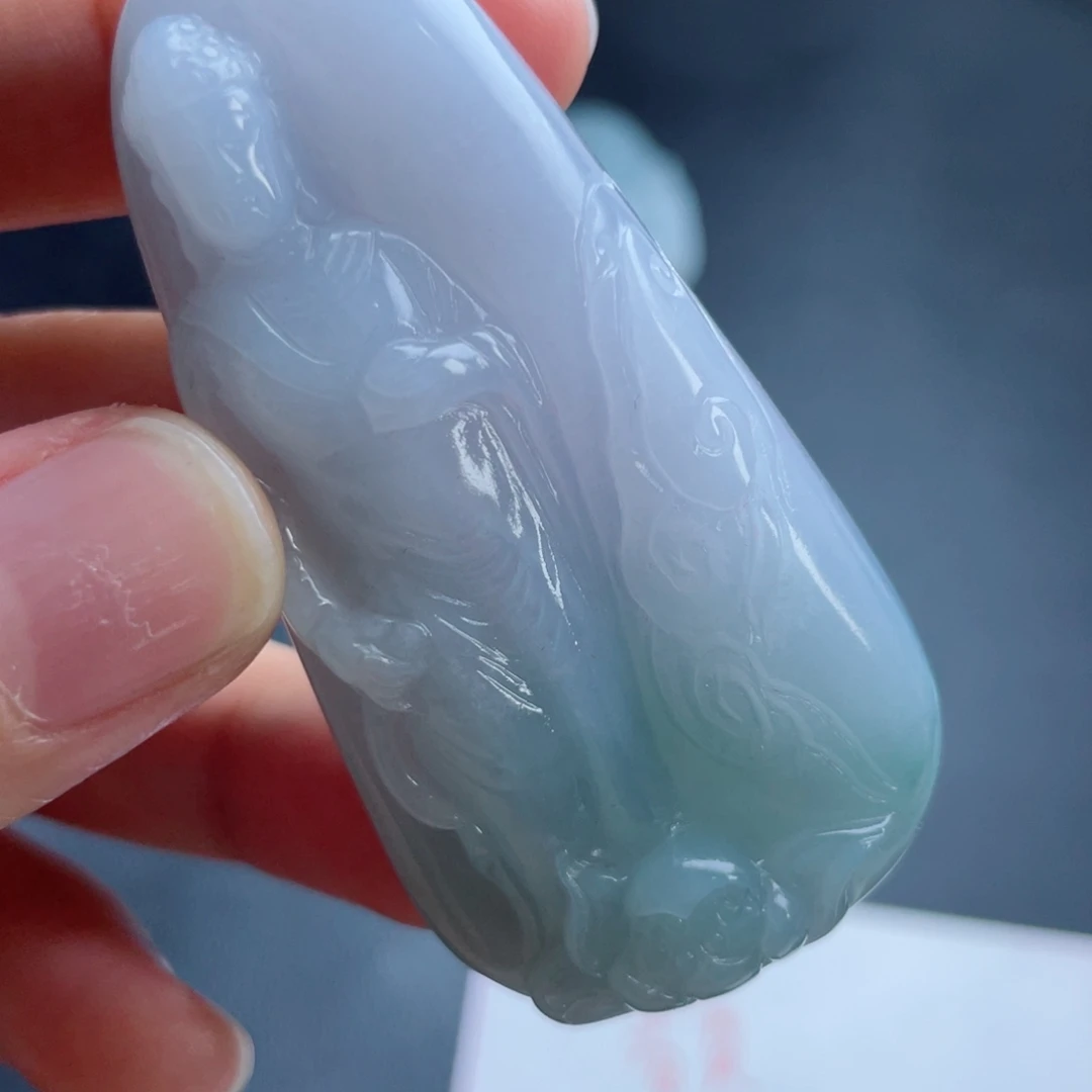 定制翡翠未镶嵌翡翠吊坠