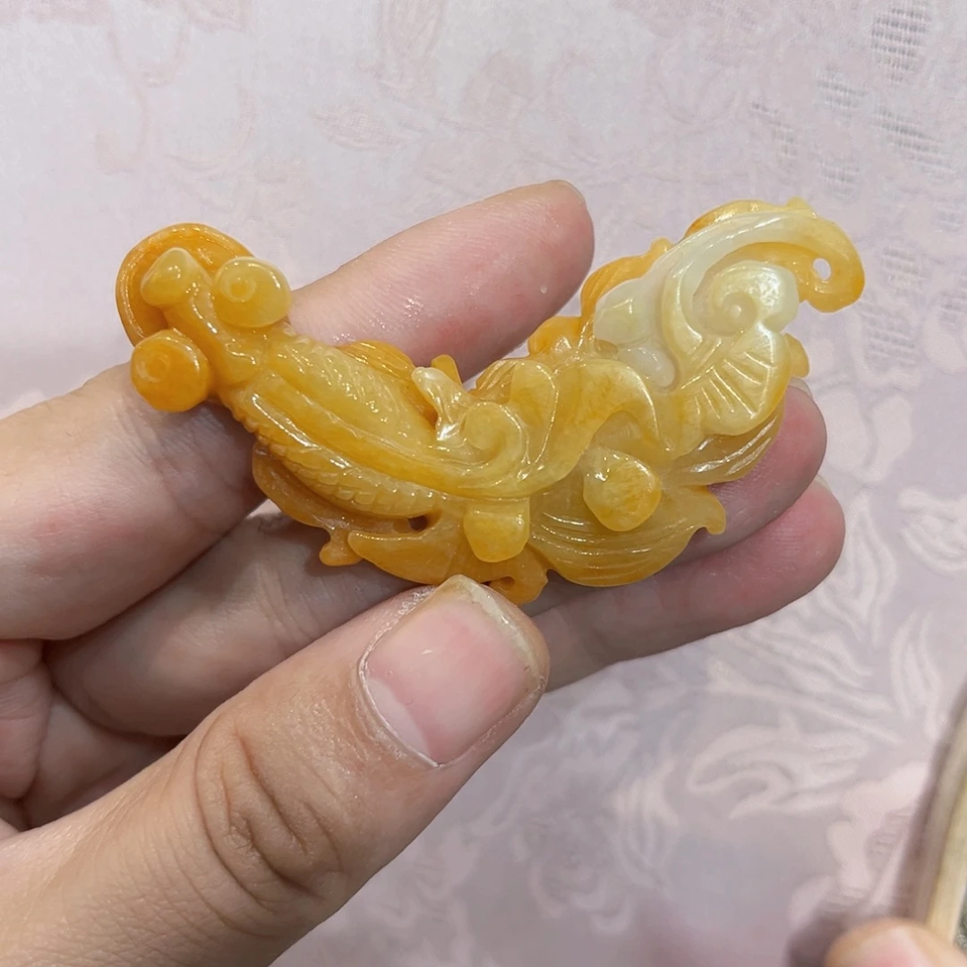 翡翠合金吊坠(赠链)