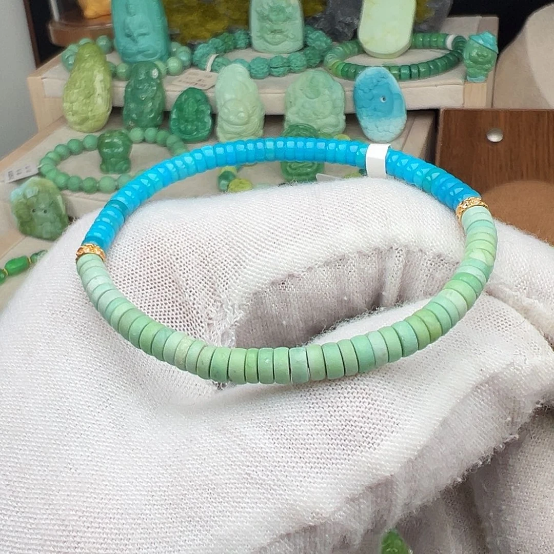绿松石未镶嵌主播夏