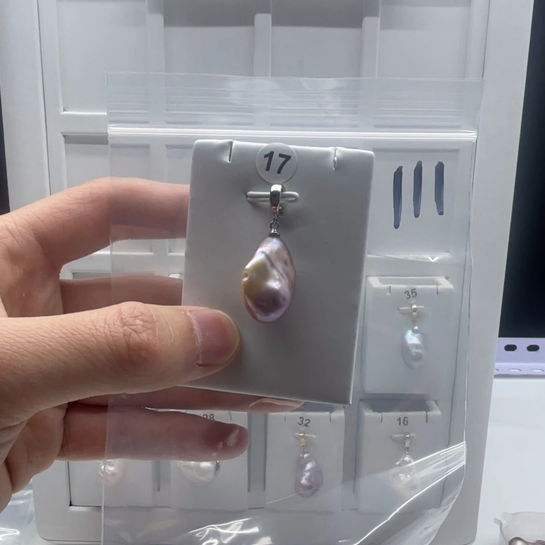 颈饰合金淡水珍珠