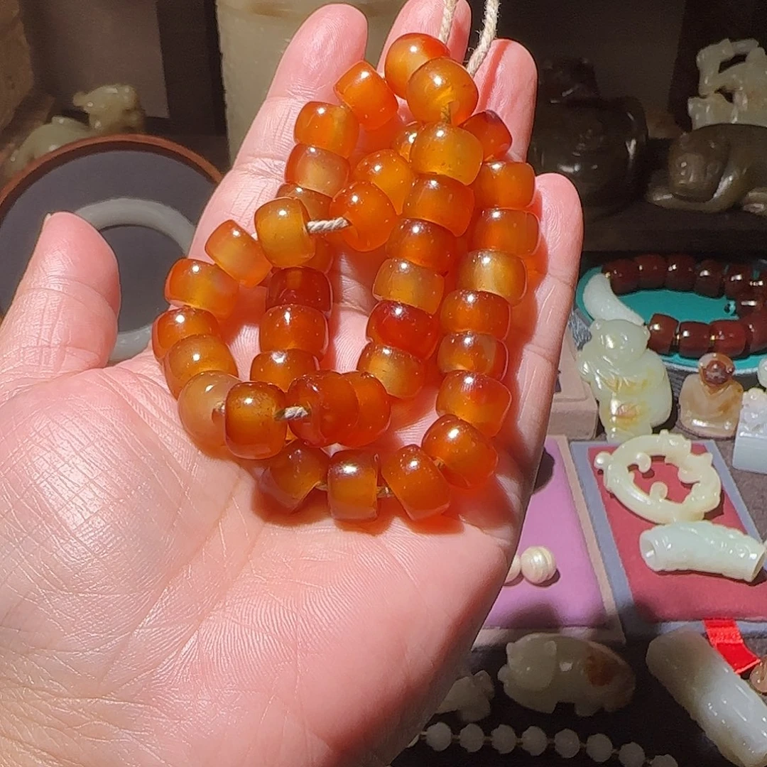 玛瑙/玉髓手链未镶嵌用****4