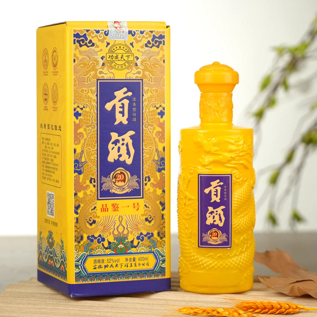 GONGCHENGTIANXIA/功成天下古井镇浓香型白酒52度400ml52度400ml