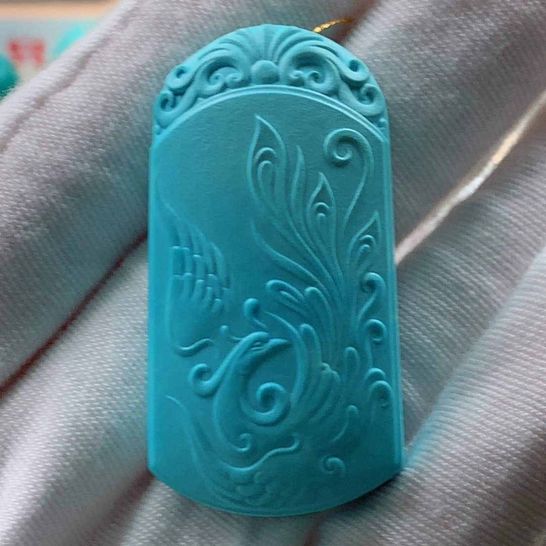 绿松石未镶嵌发饰