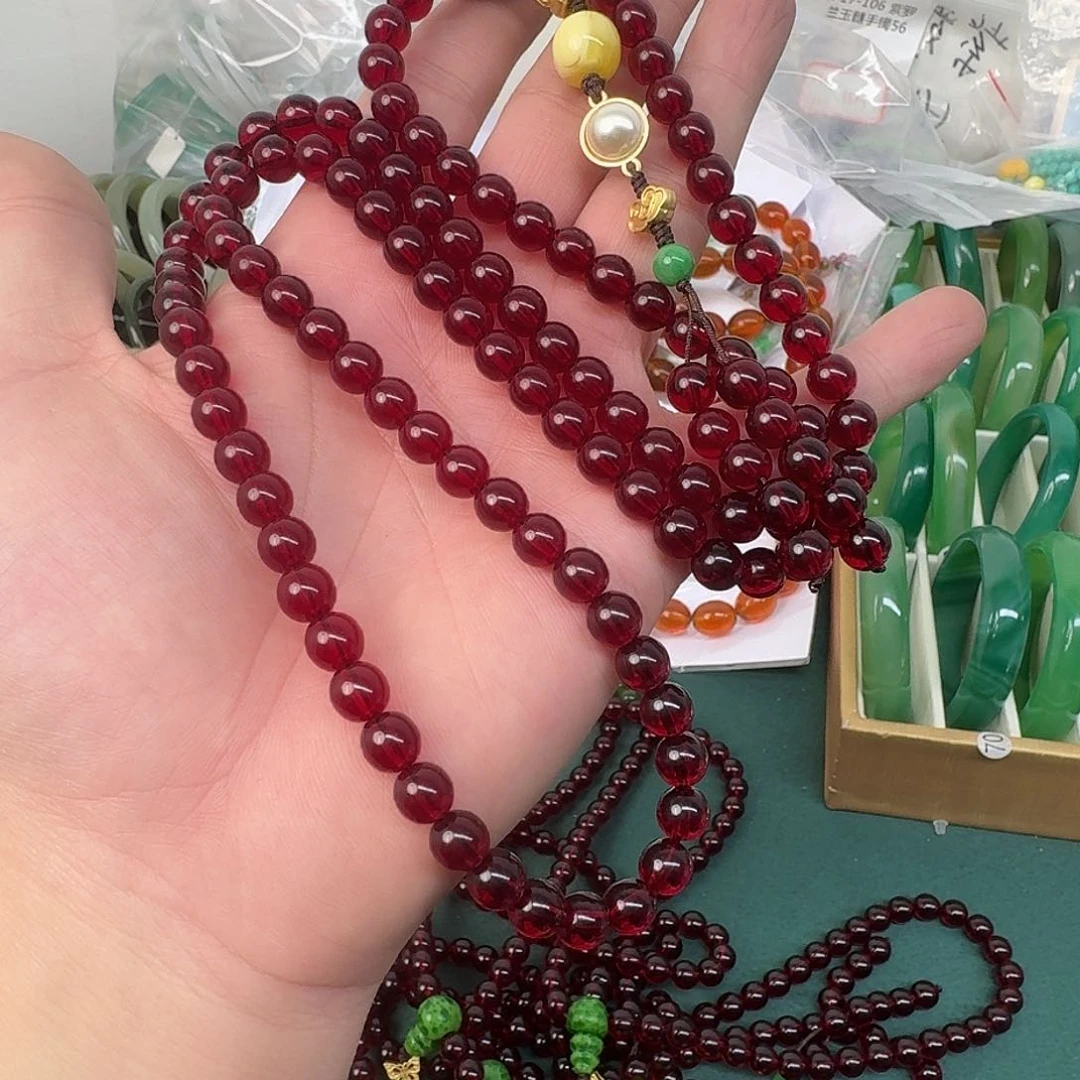 琥珀手链未镶嵌334号