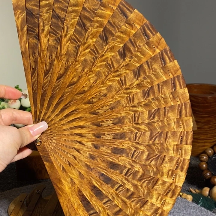 金丝楠金丝楠木扇子