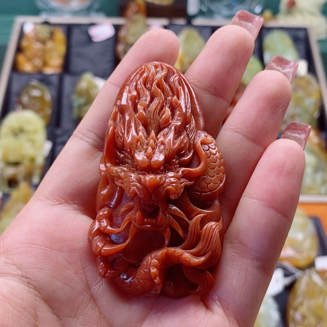 正***义蛇纹石玉未镶嵌颈饰