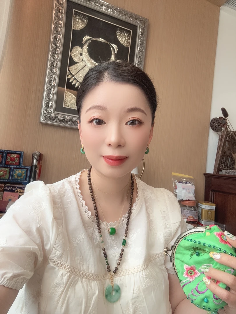 铜项链 姐姐私藏 平安扣吊坠精美（不含链条）