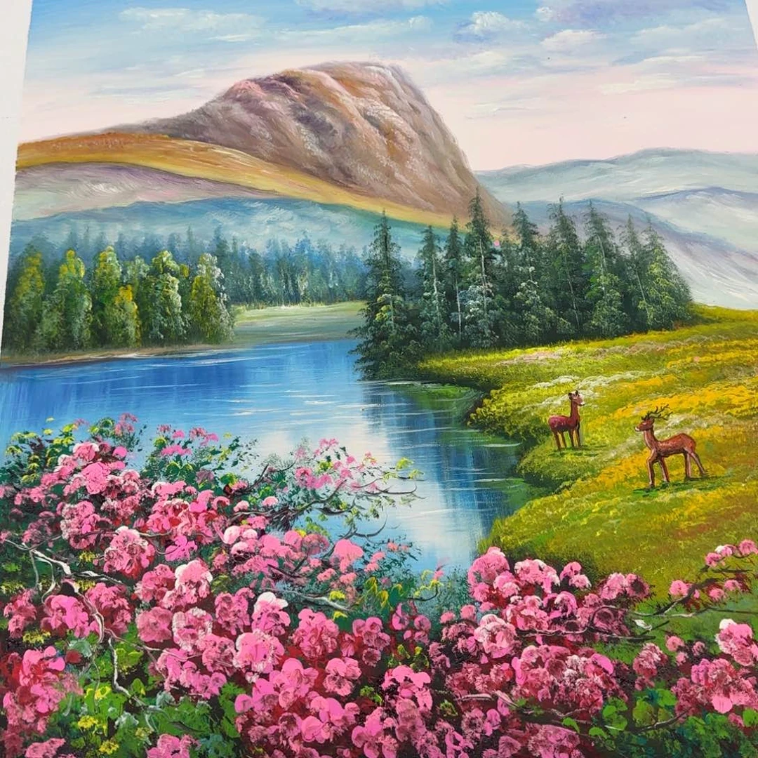 油画优惠活动开始了。