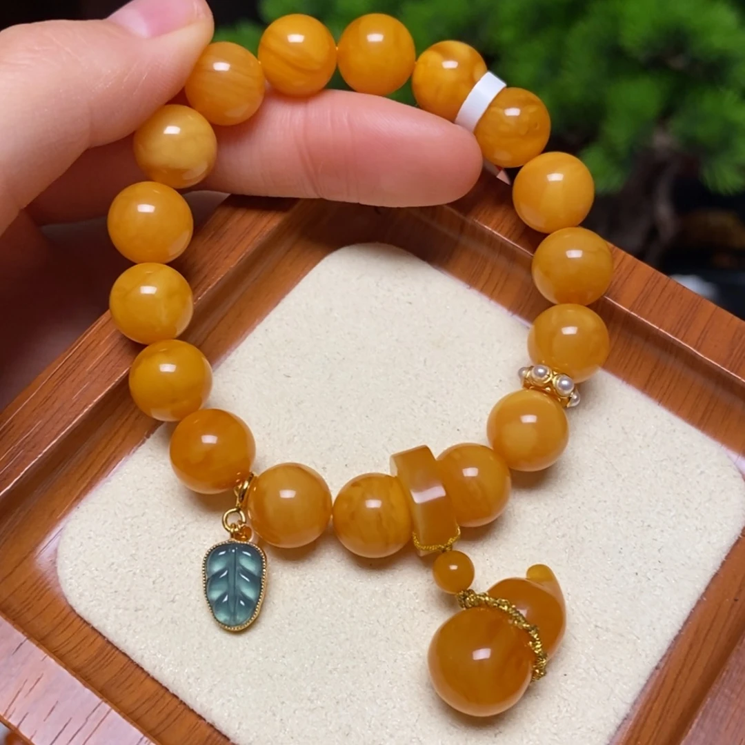 【闪购商品】手链蜜蜡未镶嵌手串