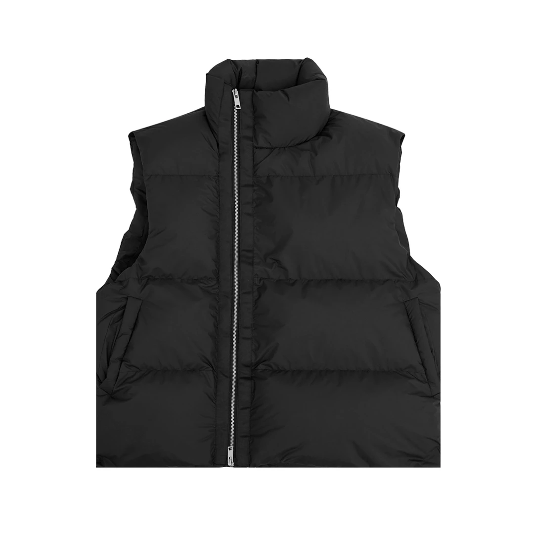 ZHUZHENFEI 【几何结构】冬季保暖外套短款棉服马甲-Z354235