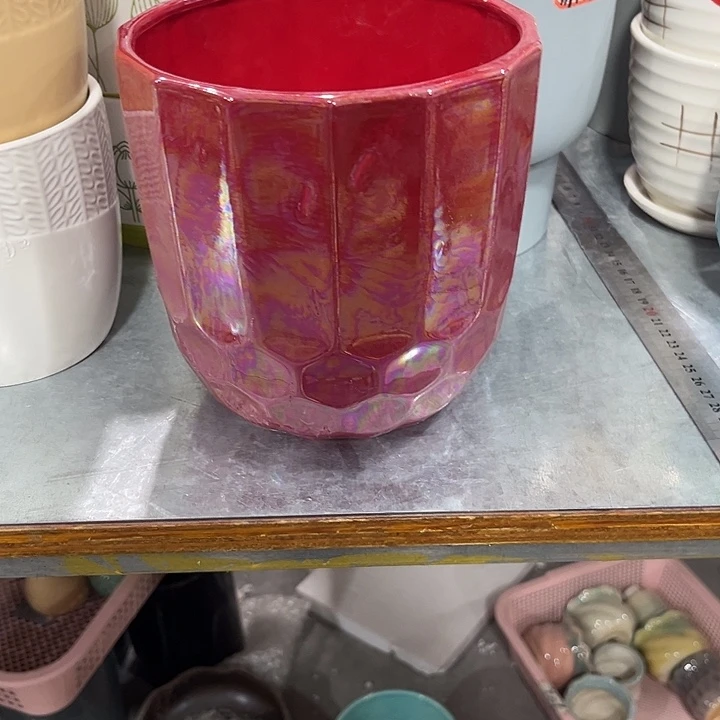 有孔！！福利价陶瓷花盆全场10包邮