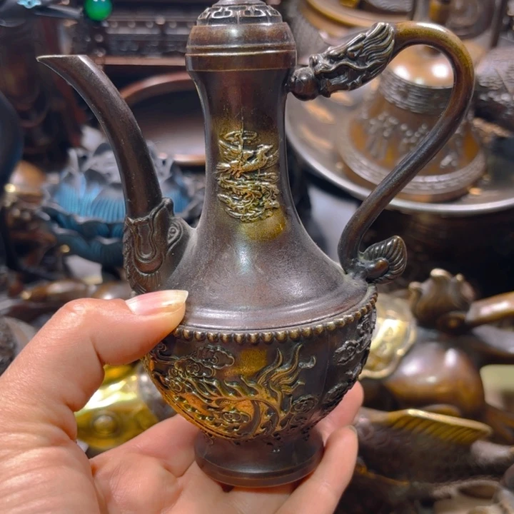 铜器摆件收收藏藏