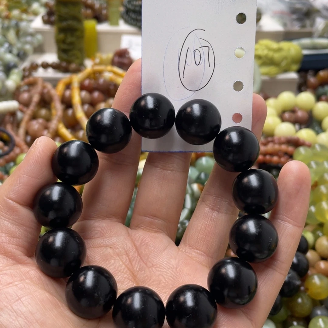 蛇纹石玉手链未镶嵌