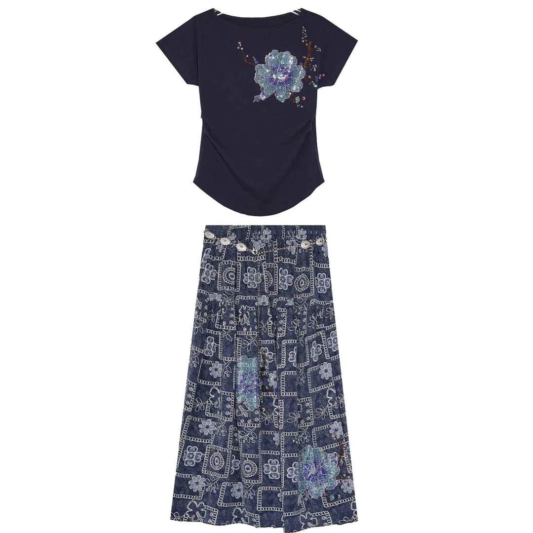 A79290新款洋气百搭套装