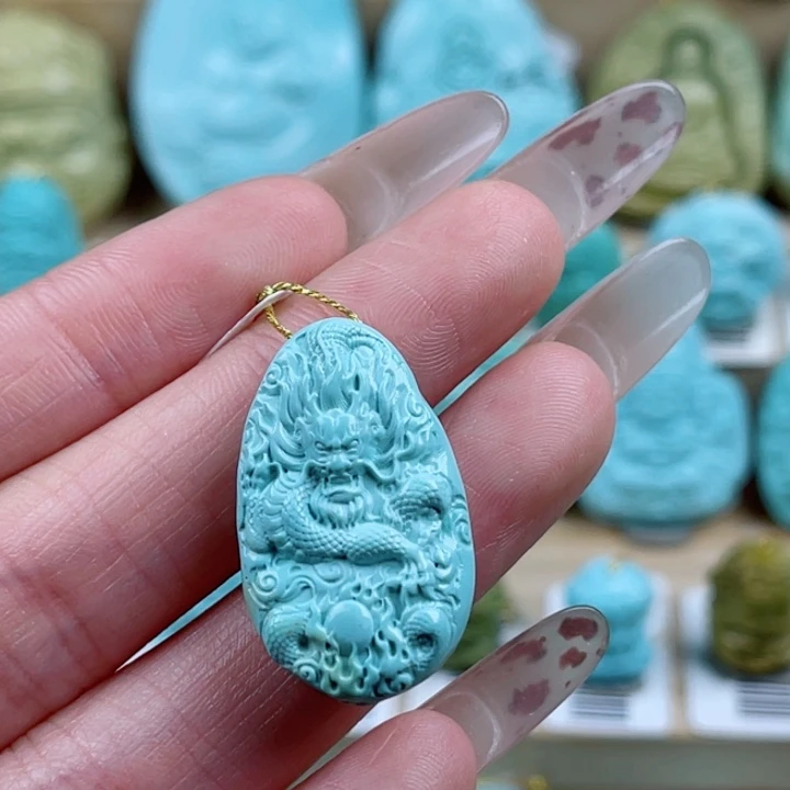 绿松石未镶嵌珠宝奇石