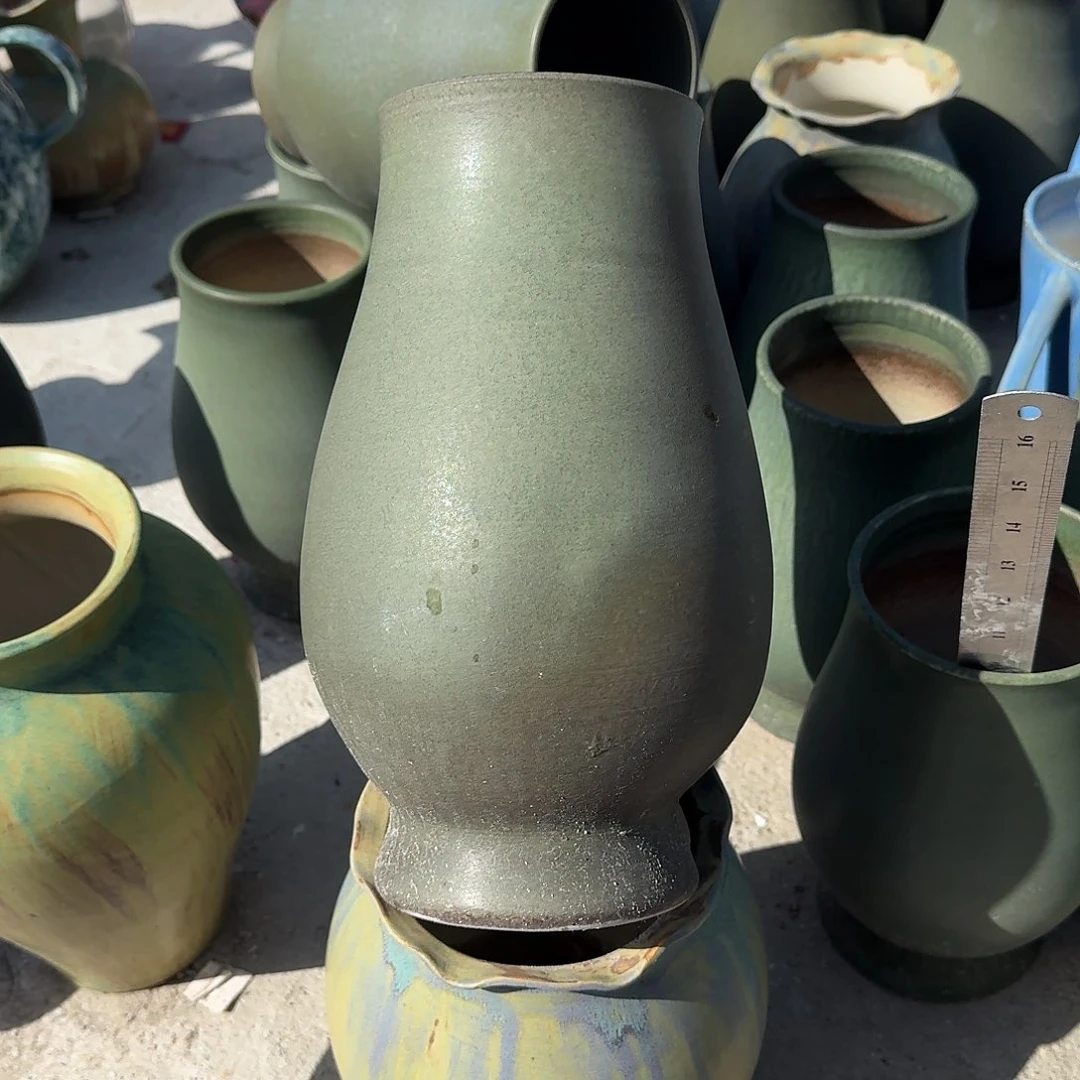 陶瓷微瑕景德镇手工花器