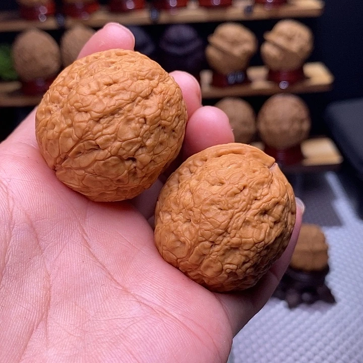 文玩核桃吊坠蛇皮球28