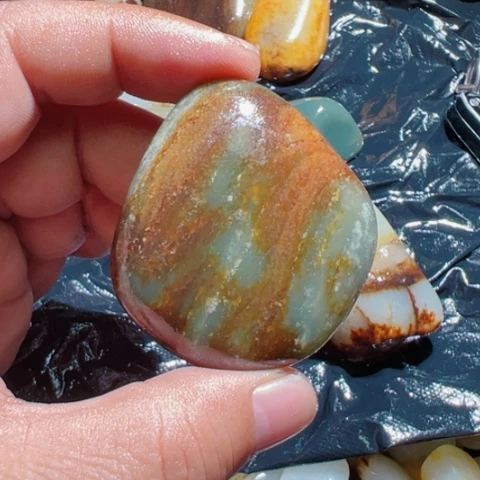 和田玉（糖玉）手链未镶嵌19