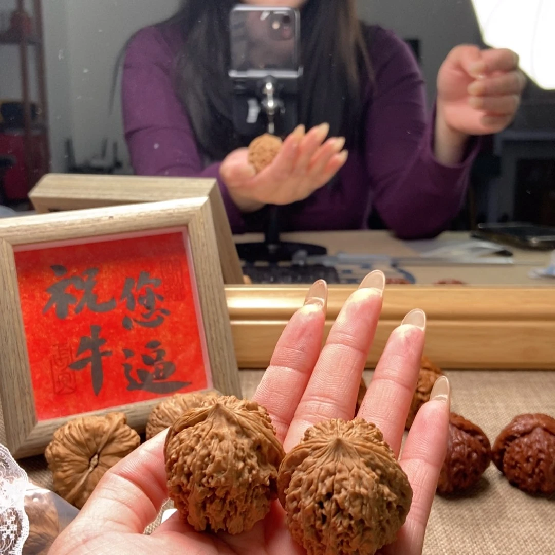 文玩核桃吊坠137狮子头9