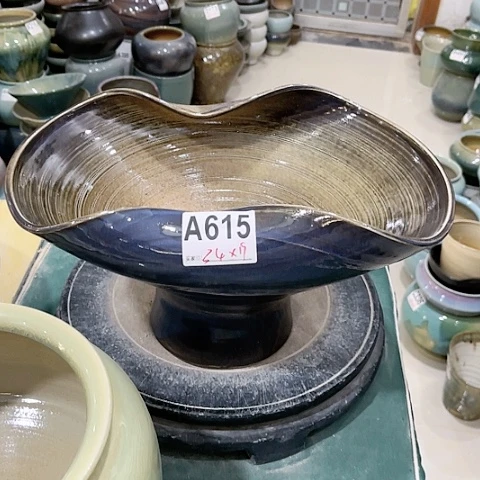 红陶景德镇陶瓷花盆手工