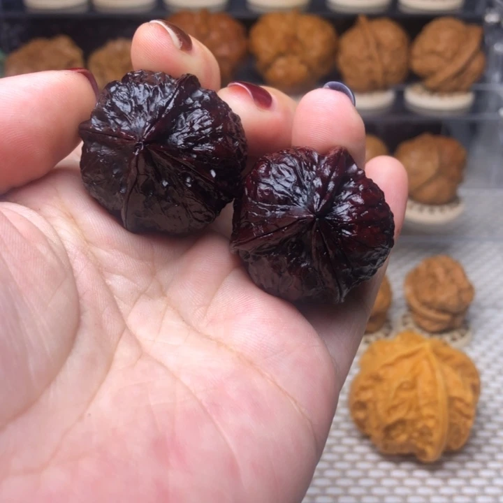 把件文玩核桃63灯笼四棱32尺