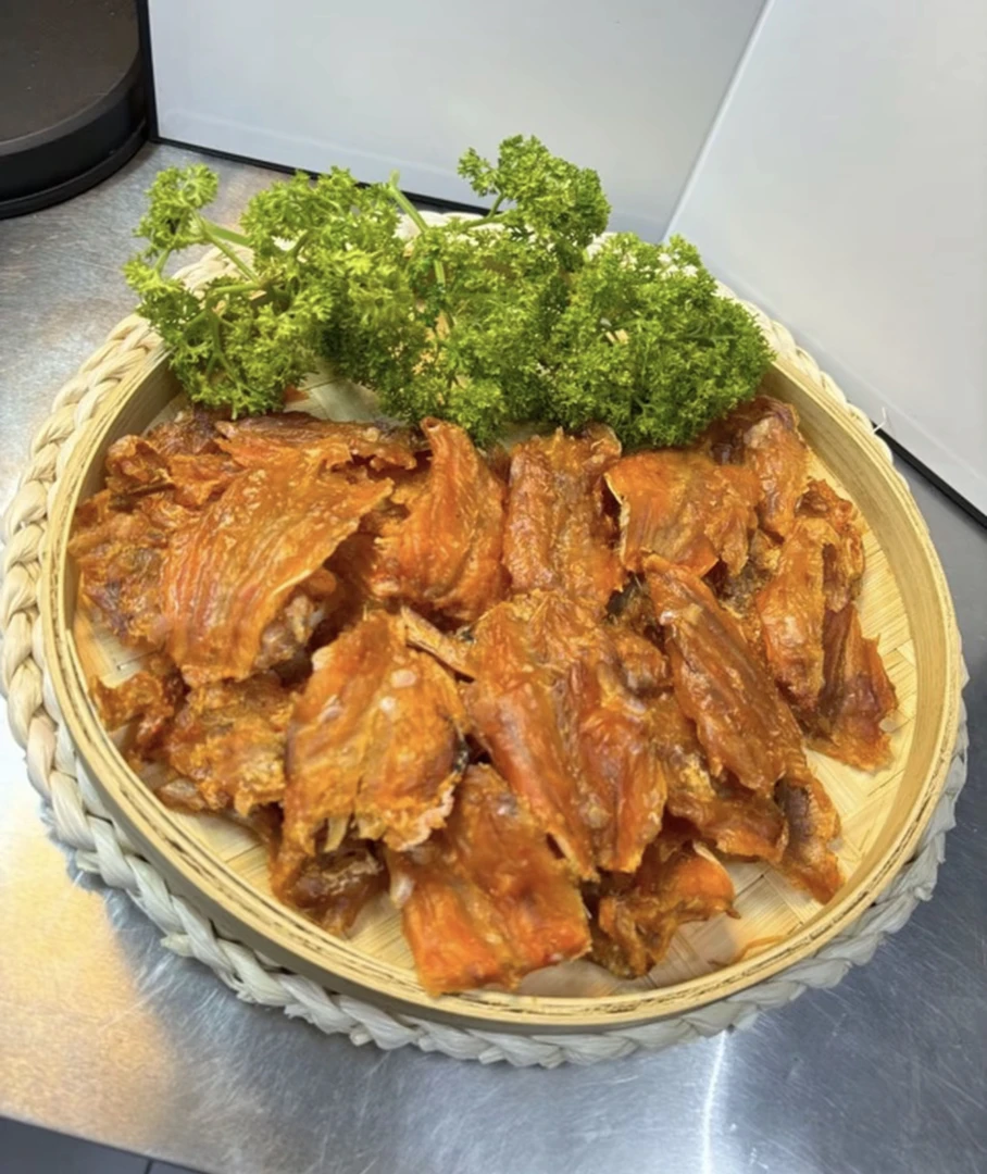 即食深海红娘鱼片海味特产有原味香辣口味